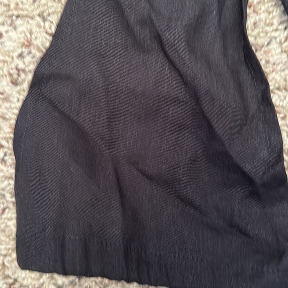 OW Intimates Crete linen-blend halter top//medium//Black - Picture 6 of 6
